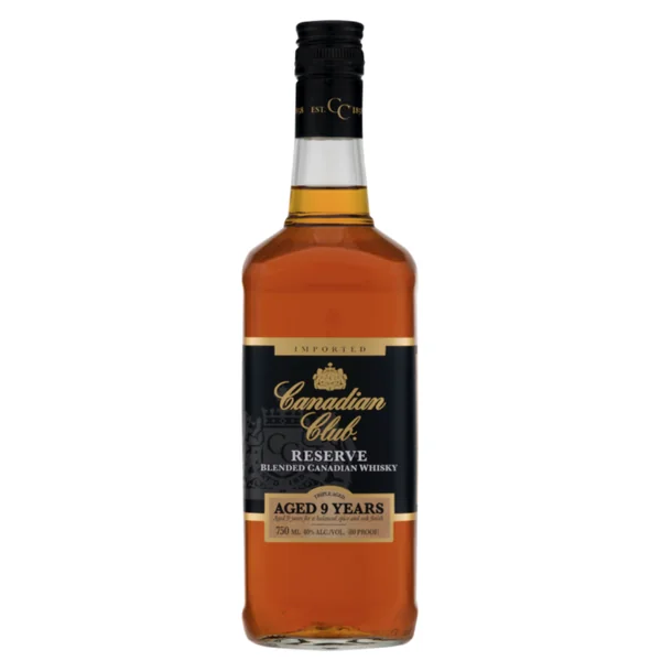 Canadian Club Whiskey Reserve 9 Year 750ml