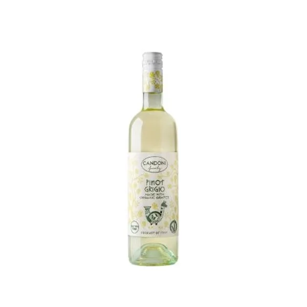 Candoni Pinot Grigio Organic NV 750ml