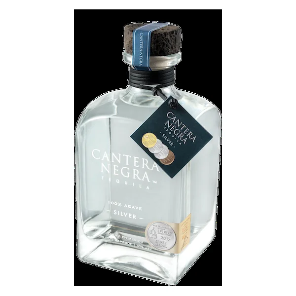Cantera Negra Tequila Silver 750ml