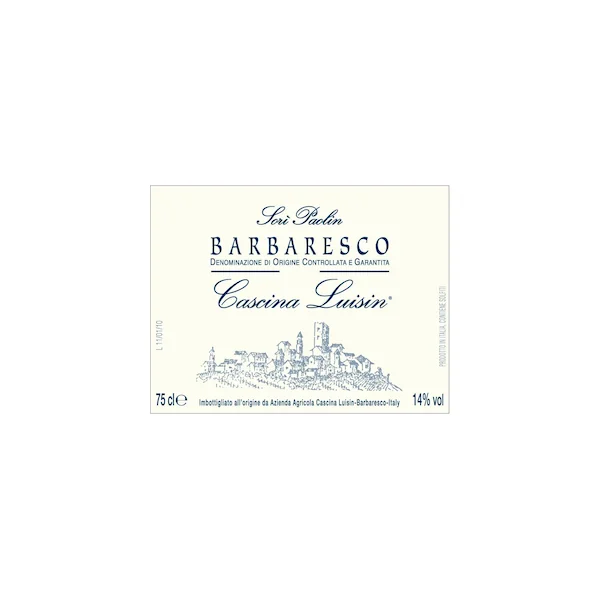 Cascina Luisin Barbaresco Sori Paolin DOCG 2018 750ml