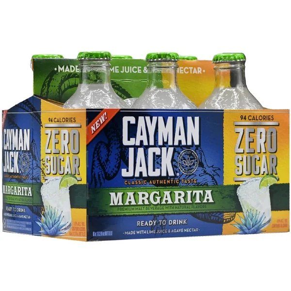 Cayman Jack Zero Sugar Margarita 6pk 11oz Btl
