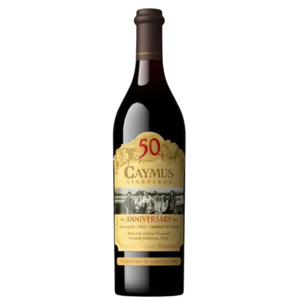 Caymus Cabernet Sauvignon 50th Anniversary Napa Valley 2022 1.0Ltr