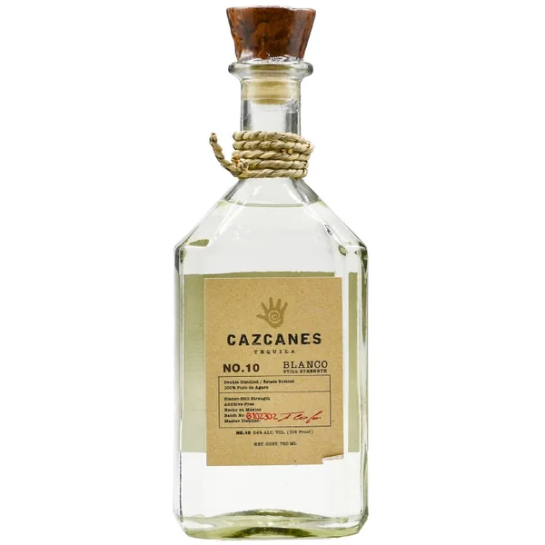 Cazcanes 10 Still Strength Blanco Tequila 750ml