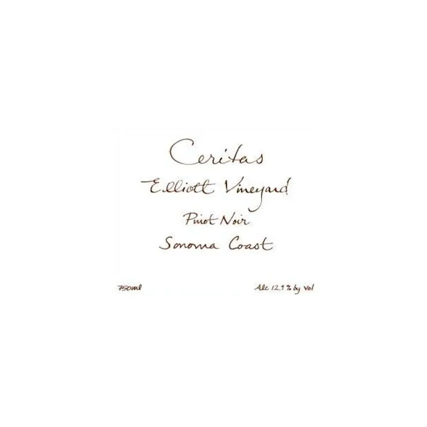 Ceritas Pinot Noir Elliott Vineyard 2020 750ml