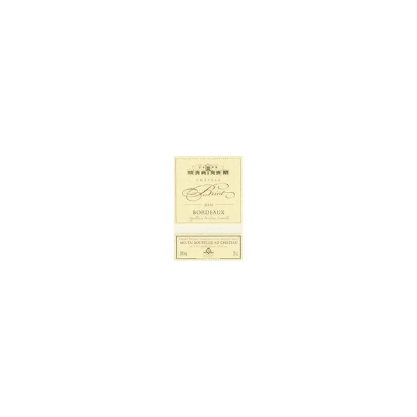 Chateau Briot Bordeaux 2019 750ml