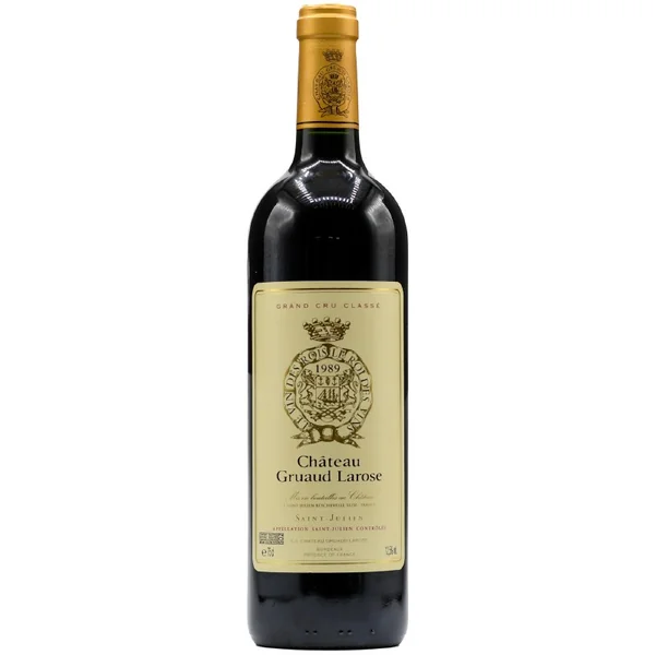 Chateau Gruaud Larose Bordeaux Red Blend 1989 750ml