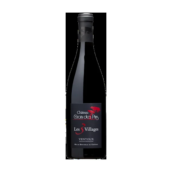 Chateau la Croix des Pins Ventoux Rouge Les Trois Villages 2017 750ml