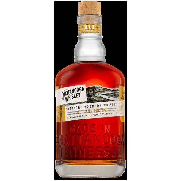Chattanooga Whiskey Straight Bourbon Whiskey 111 Proof 750ml