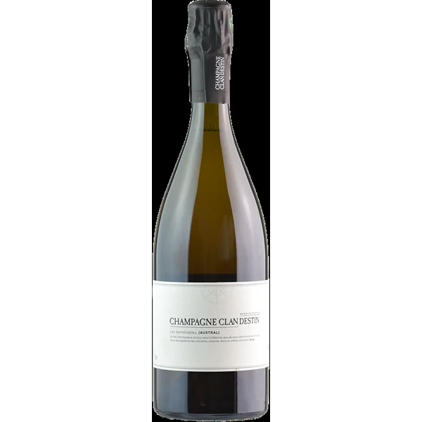 Clandestin Champagne Brut Nature Les Semblables Austral 2022 750ml