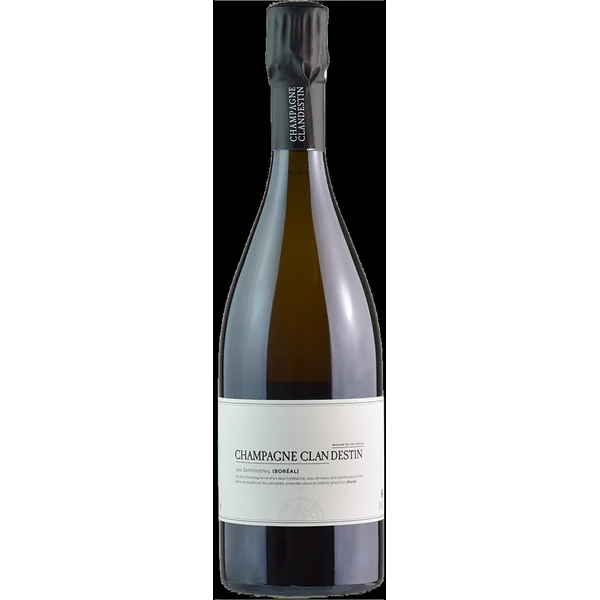 Clandestin Champagne Brut Nature Les Semblables Boreal 2022 750ml