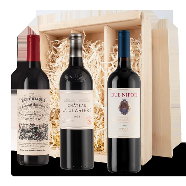 Classic Reds in Wood Gift Box