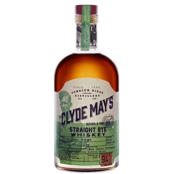 Clyde Mays Rye Whiskey 750ml