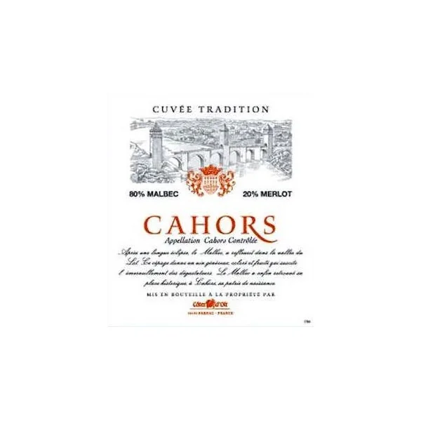 Cotes d'Olt Cahors Cuvee Tradition 2020 750ml