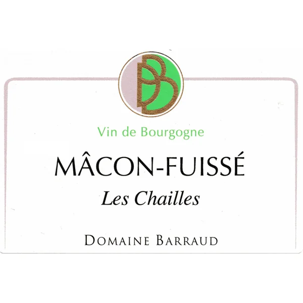 D. Barraud Macon Fuisse Les Chailles 2023 750ml