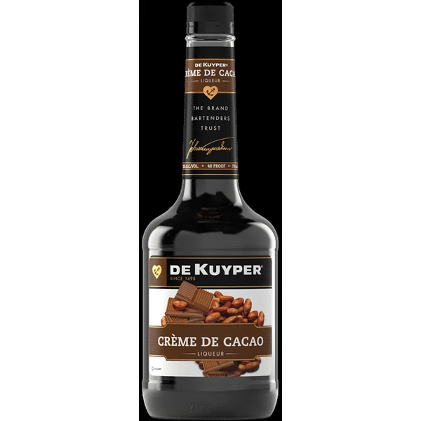 De Kuyper Creme de Cacao Dark 1.0Ltr