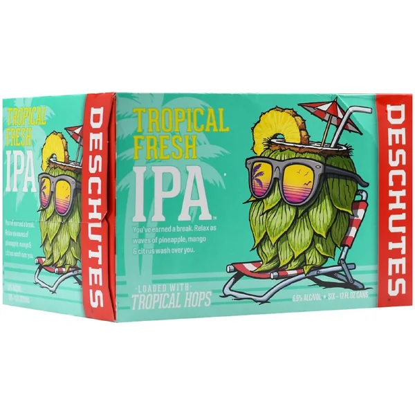 Deschutes Tropical Fresh IPA 6pk 12oz Can