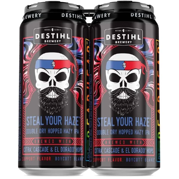 Destihl Deadhead Series Steal Your Haze Double Dry Hopped IPA 4pk 16oz Can