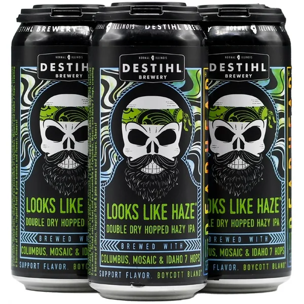 Destihl Looks Like Haze Double Dry Hopped Hazy IPA 4pk 16oz Can