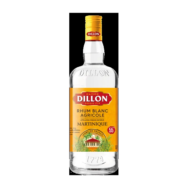 Dillon Rhum Blanc Agricole 55° 1.0Ltr