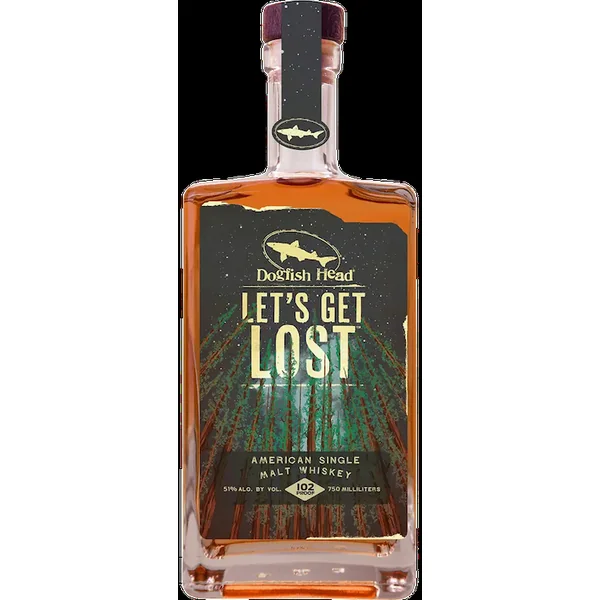 Dogfish Head American Whiskey Single Malt Let's Get Lost 750ml