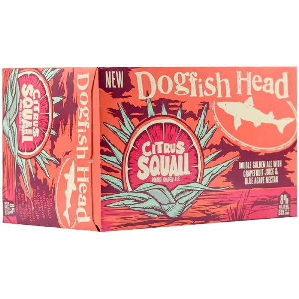 Dogfish Head Citrus Squall Golde Ale 6pk 12oz Can