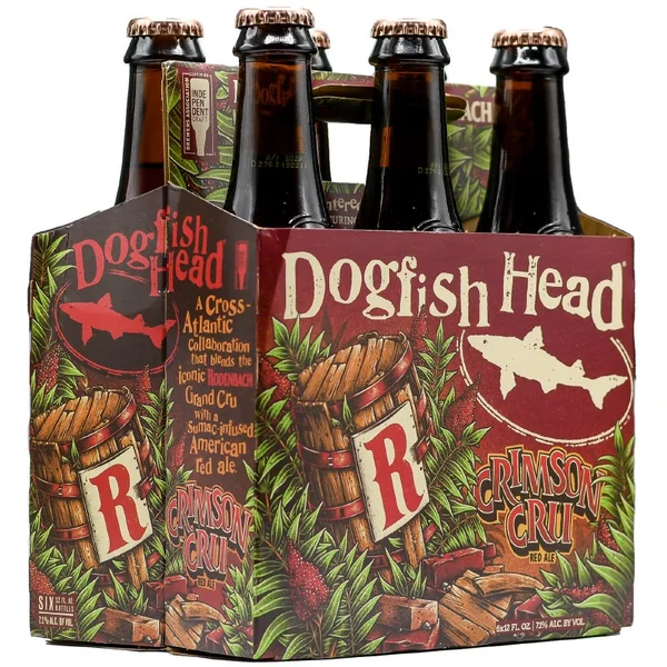 Dogfish Head Crimson Cru Red Ale 6pk 12oz Btl