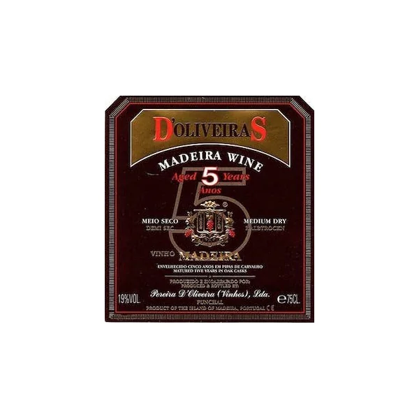 d'Oliveira 5 Year Old Medium Dry NV 750ml