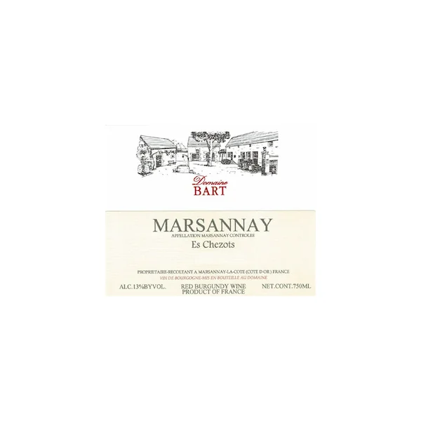 Domaine Bart Marsannay Ez Chezots 2023 750ml