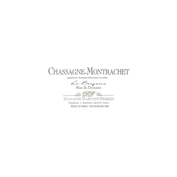 Domaine Darviot-Perrin Chassagne Montrachet la Bergerie 2017 750ml
