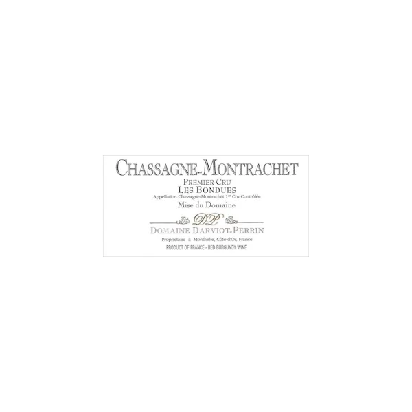 Domaine Darviot-Perrin Chassagne Montrachet Premier Cru Les Bondues 2021 750ml