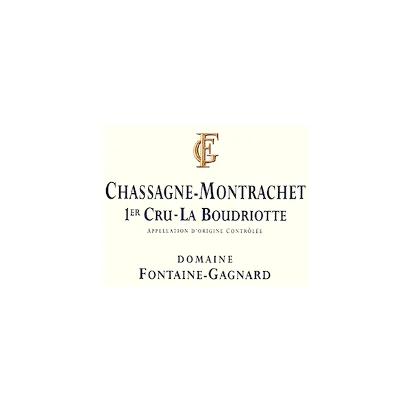 Domaine Fontaine-Gagnard Chassagne-Montrachet 1er Cru Boudriotte 2022 750ml