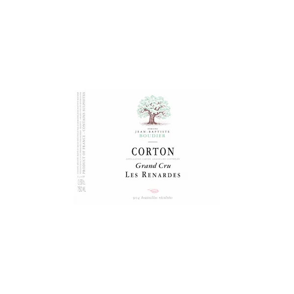 Domaine Jean-Baptiste Boudier Corton Grand Cru Les Renardes 2021 750ml