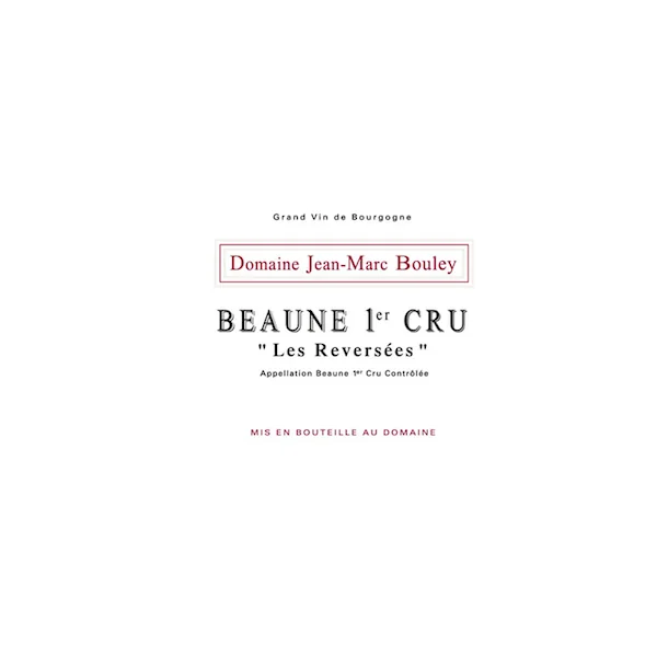 Domaine Jean-Marc Bouley Beaune Premier Cru Les Reversees 2019 750ml
