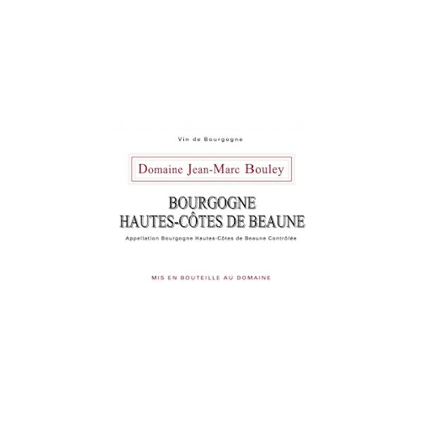 Domaine Jean-Marc Bouley Bourgogne Hautes Cotes de Beaune Rouge 2019 750ml