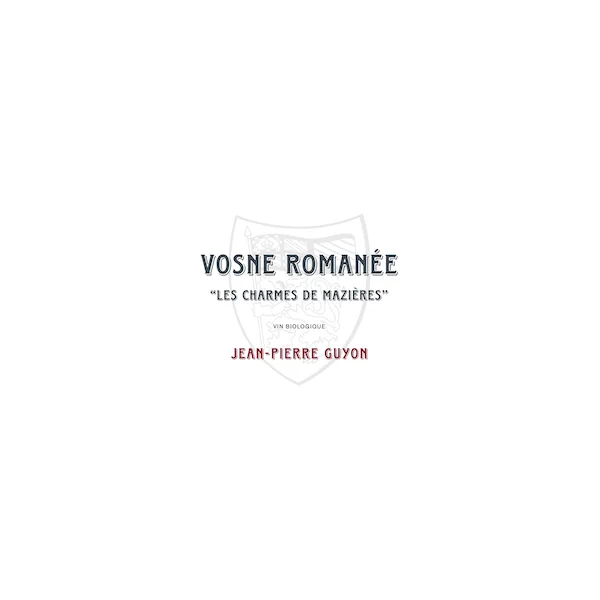 Domaine Jean-Pierre Guyon Vosne-Romanee les Charmes de Maizieres 2018 750ml