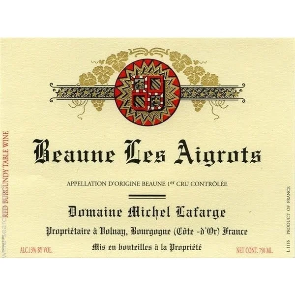 Domaine Michel Lafarge Beaune 1er Cru Les Aigrots Rouge 2020 750ml