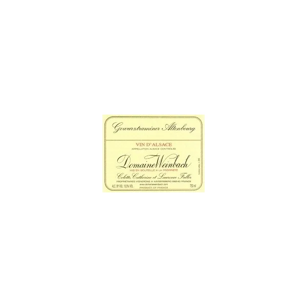 Domaine Weinbach Gewurztraminer Altenbourg 2019 750ml