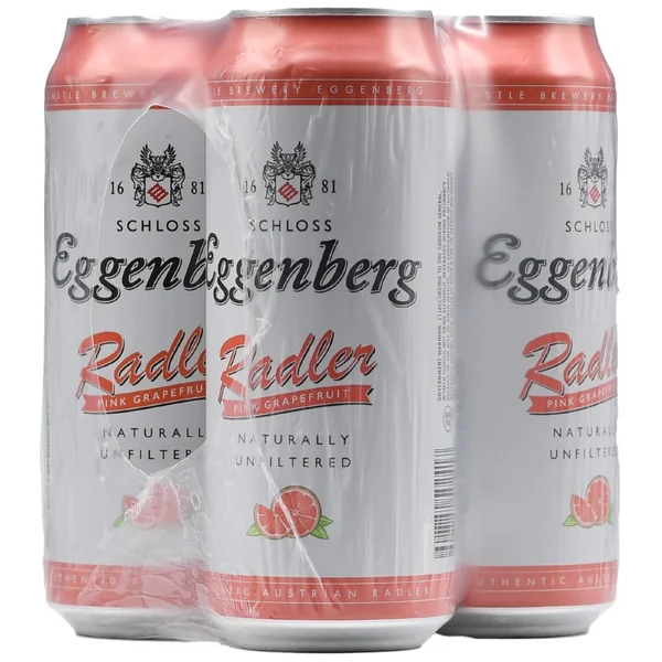 Eggenberg Pink Grapefruit Radler 4pk 16oz Can