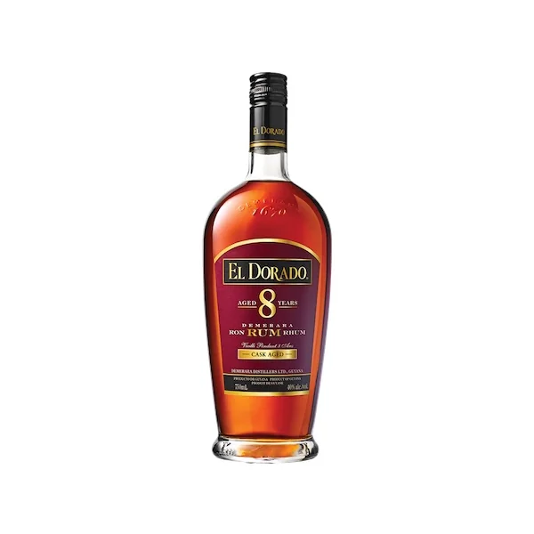 El Dorado Cask Aged 8 Year Old Rum 750ml