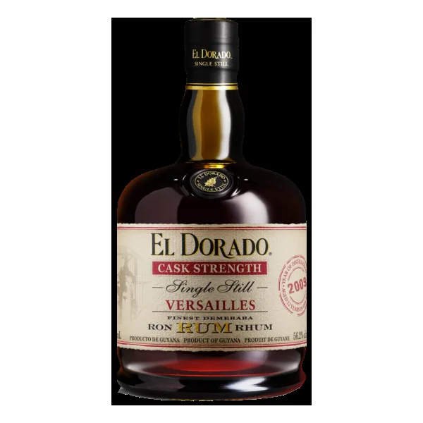 El Dorado Single Still Rum - Versailles Cask Strength 750ml