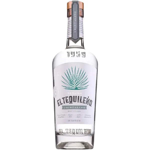 El Tequileno Reposado Cristalino Tequila 750ml