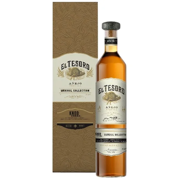 El Tesoro Tequila Anejo Mundial Collection Knob Creek Barrels 750ml
