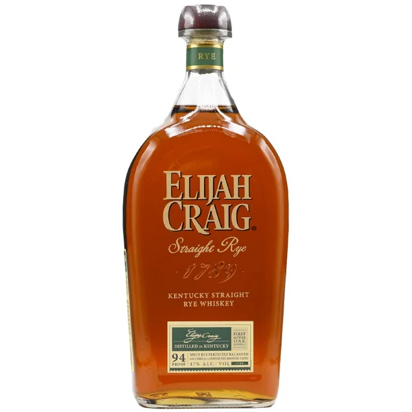 Elijah Craig Straight Rye Whiskey 1.75L