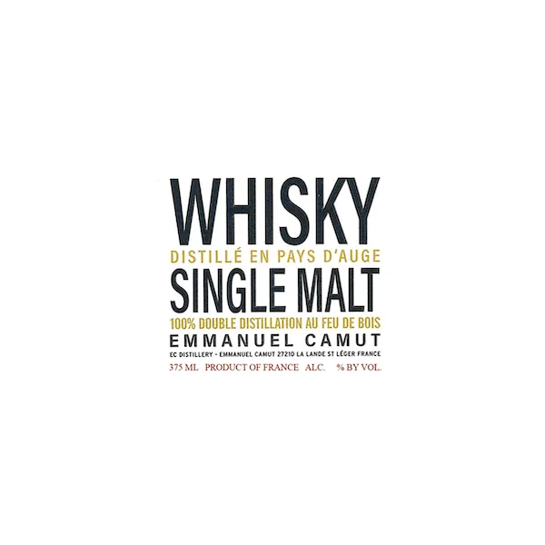 Emmanuel Camut Whisky Single Malt 2018 375ml