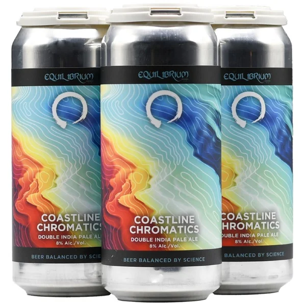 Equilibrium Coastline Chromatics Double IPA 4pk 16oz Can