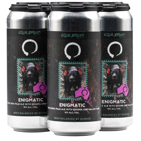 Equilibrium Enigmatic Triple IPA 4pk 16oz Can
