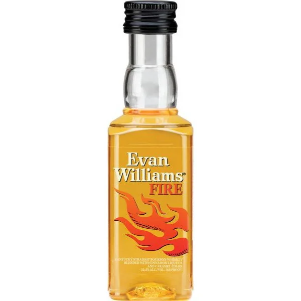 Evan Williams Fire Bourbon Whiskey 50ml