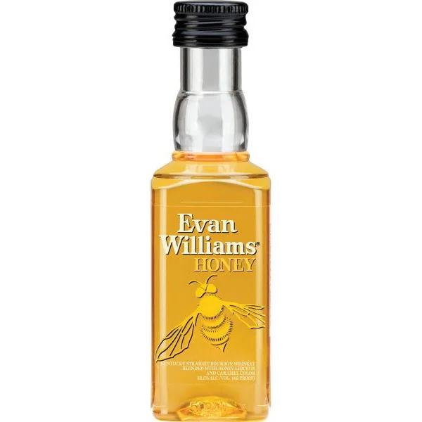 Evan Williams Honey Bourbon Whiskey 50ml