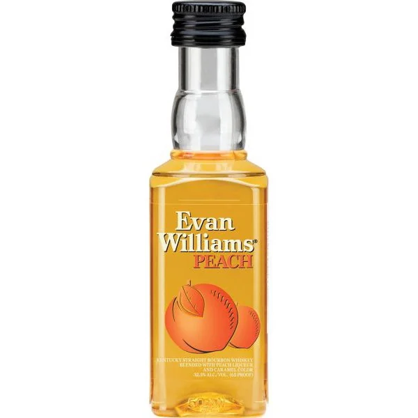 Evan Williams Peach Bourbon Whiskey 50ml
