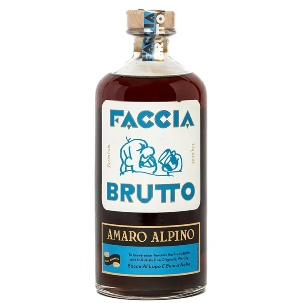 Faccia Brutto Liqueur Amaro Alpino 750ml